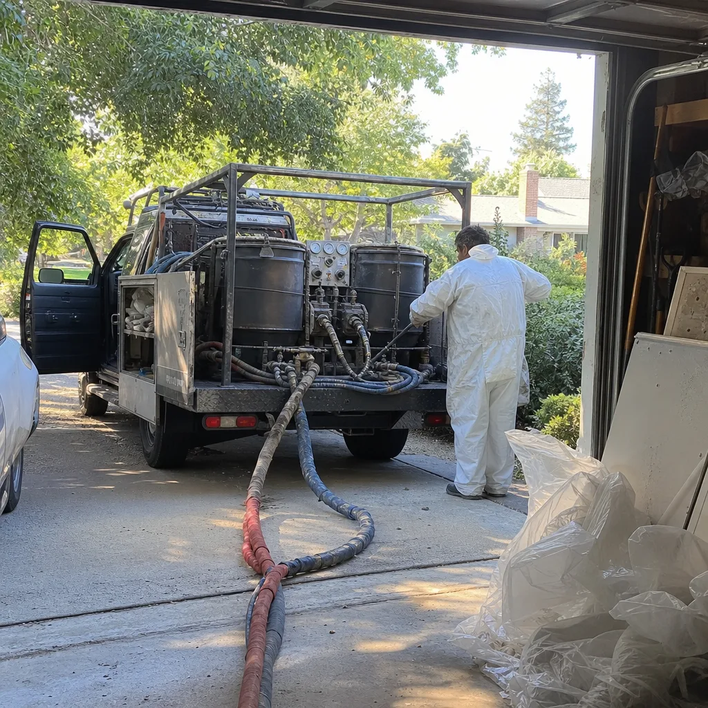 Attic Insulation in Atherton